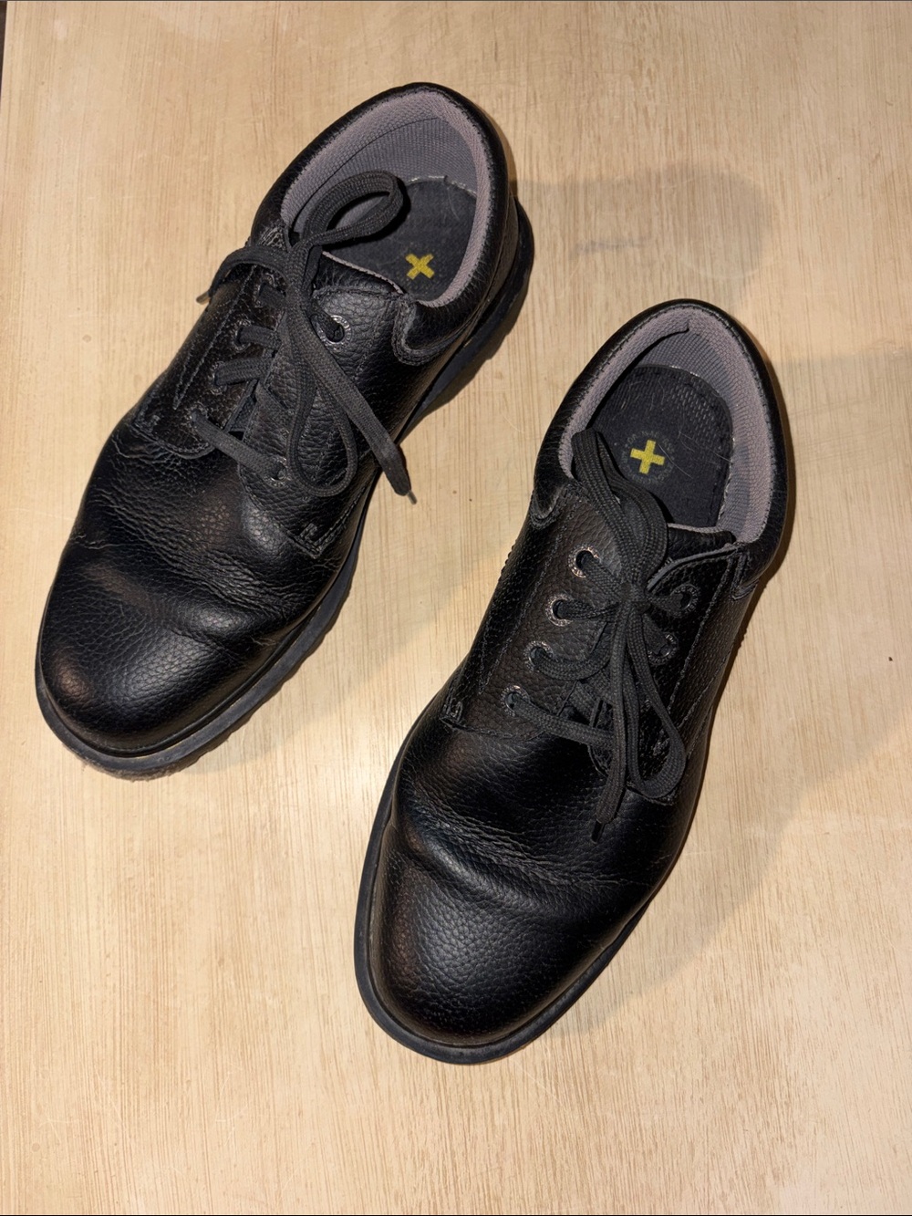 Dr. Martens Black Leather Derby Shoes - Classic Lace-Up